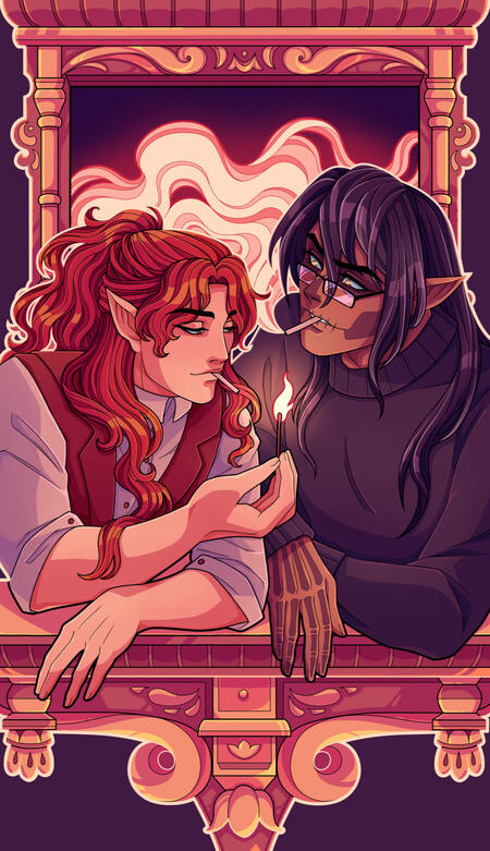 Art by evilyunia on Tumblr.